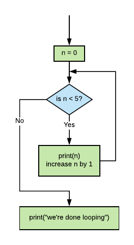 While loop diagram